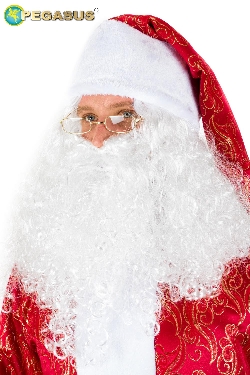 SET PARRUCCA+BARBA LUSSO BABBO NATALE